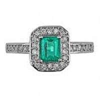 انگشتر جواهر طلای 18 عیار برلیان