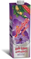 سویا شیر با طعم زعفران